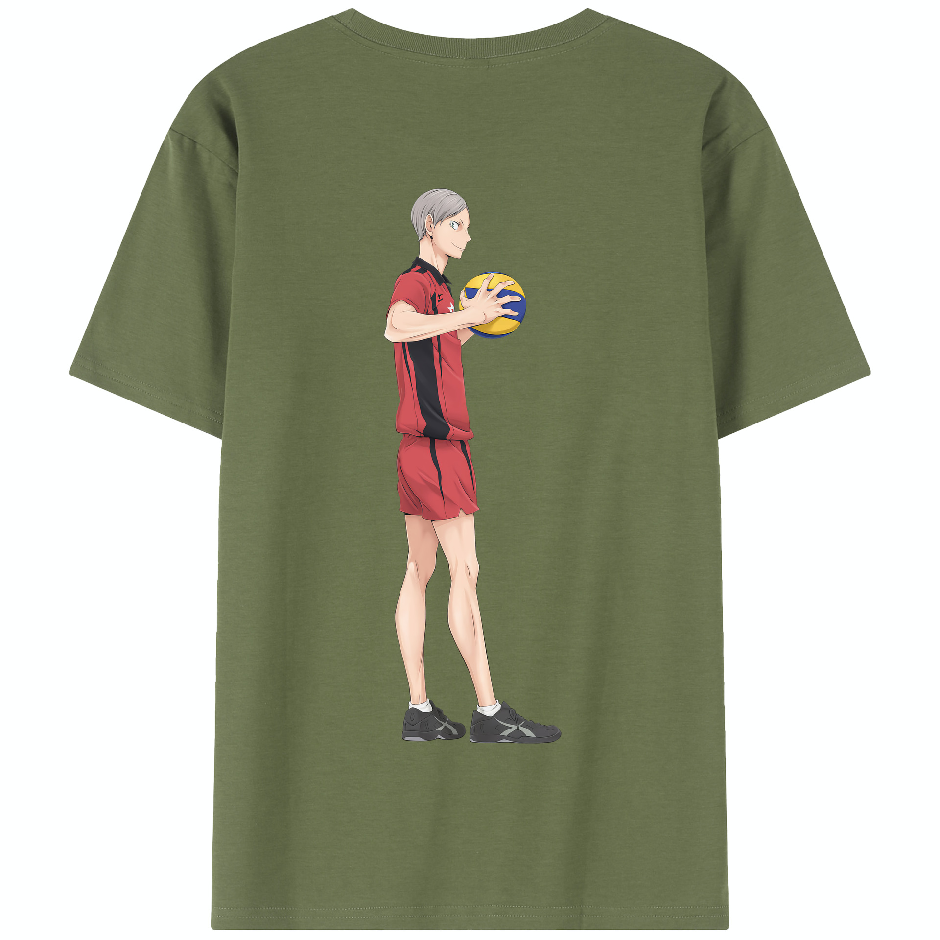 （画像用） ハイキュー!! Haikyu!! 綿100％半袖Tシャツ（背面プリント）